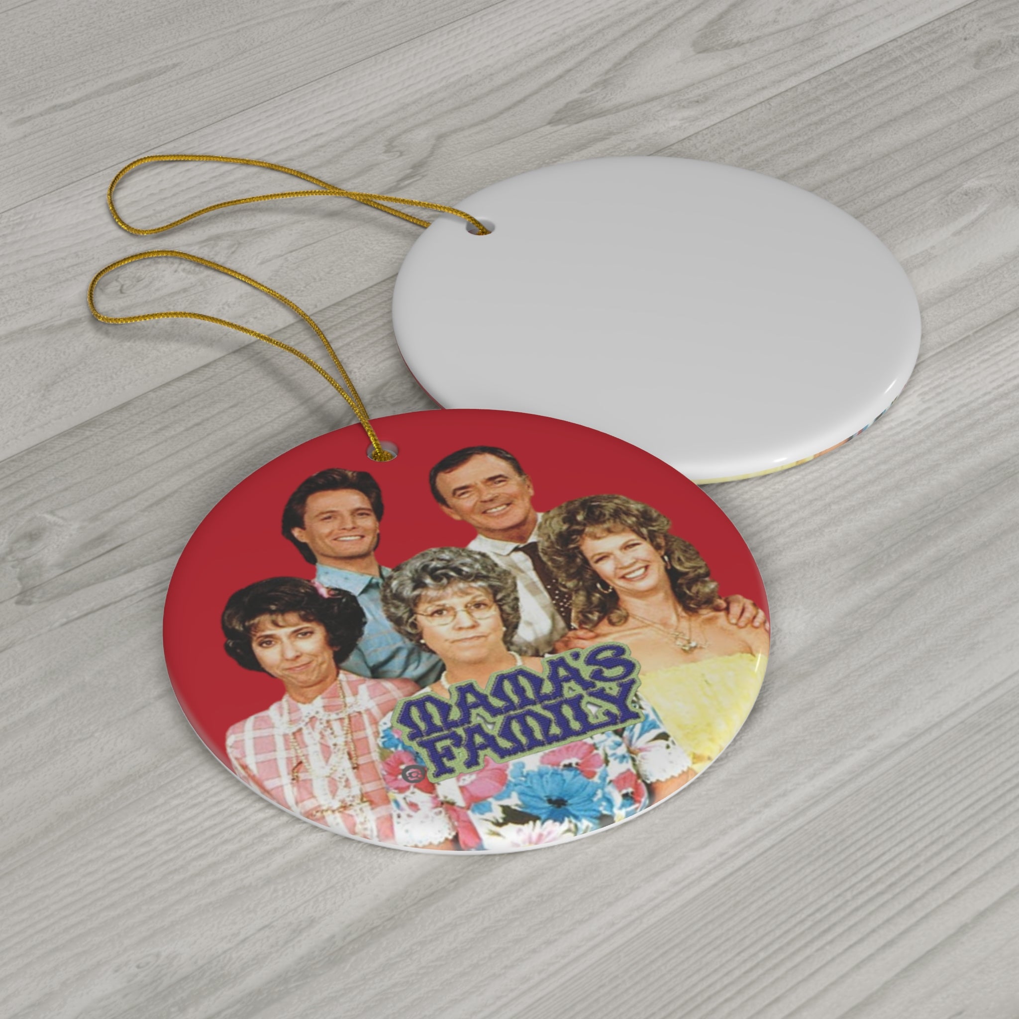 Mama's Family 80's TV Show- Ceramic Ornament, 4 Shapes - Creations by Chris and Carlos
